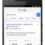 Google AdWords、モバイルテキスト広告に価格表示オプションを追加